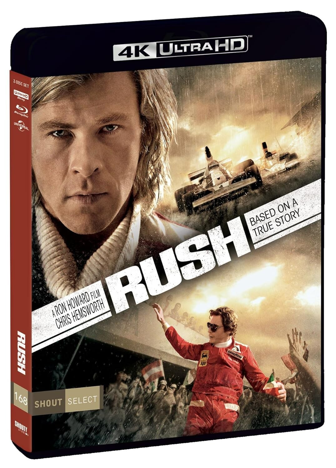 Rush (2013) - 4K UHD Blu-ray - New Sealed - Chris Hemsworth, Ron Howard