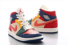 Size+10.5+-+Jordan+1+Mid+Multicolor+W for sale online | eBay