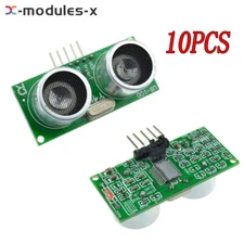 10PC Ultrasonic Sensor US-100 Distance Measuring Module+Temperature Compensation