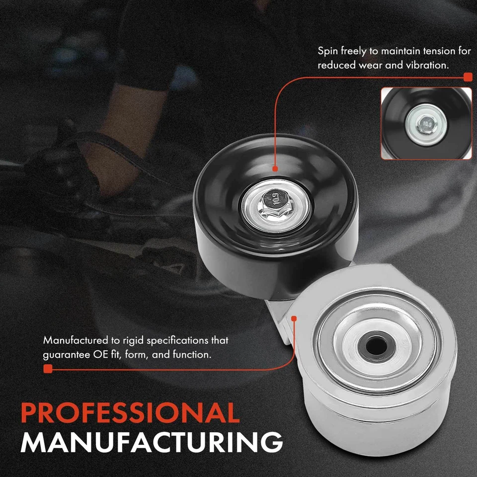 Tensor de correa con polea para Chevrolet C6500 Kodiak C8500 GMC C7500 Topkick Foto 4 de 4