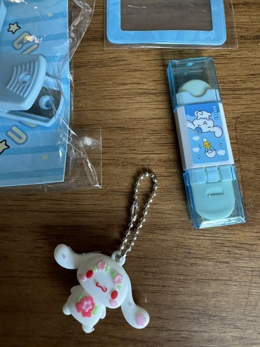 Sanrio Cinnamoroll Lote de Papelería Lindo Kawaii Material Escolar Lápiz Cuaderno - Imagen 2 de 6