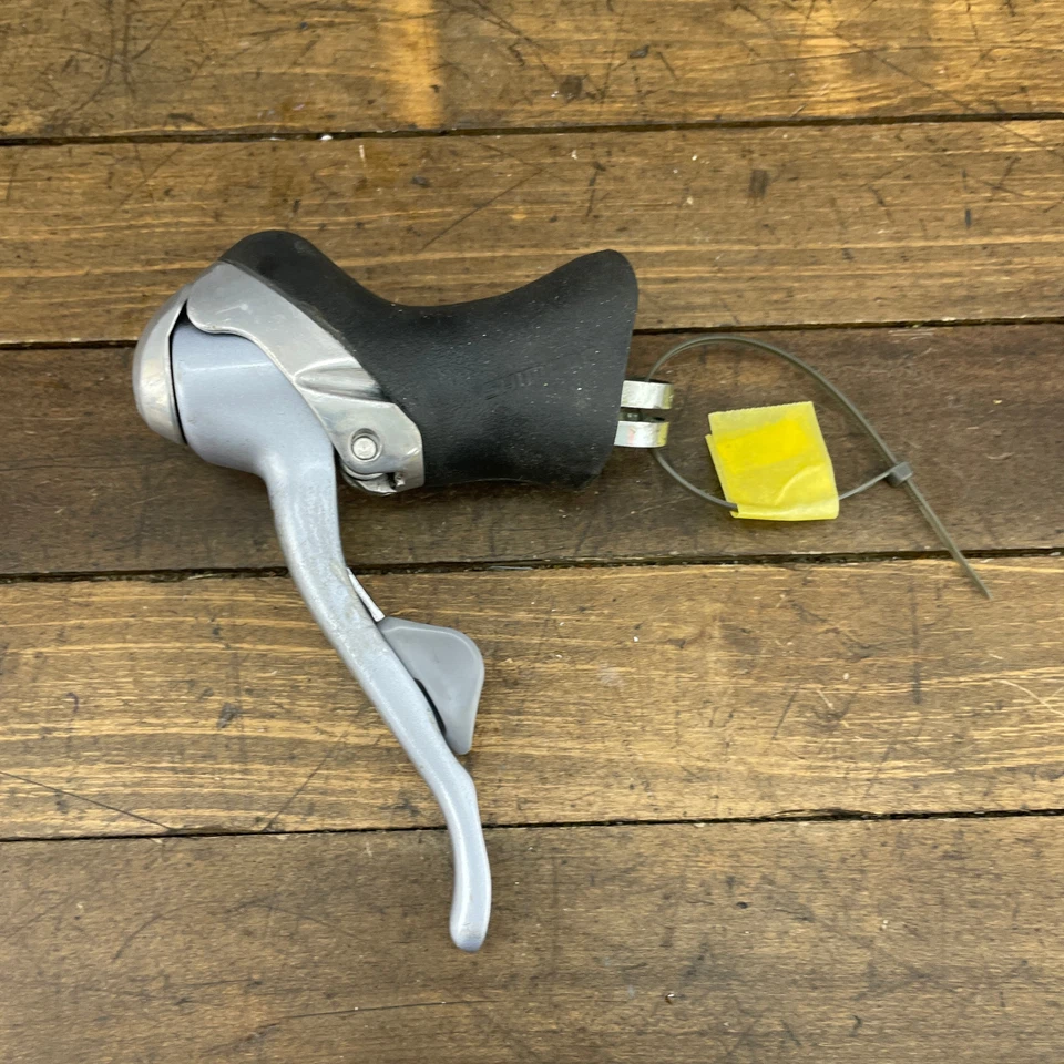 Vintage Shimano RSX ST-A410 LEFT Shifter PARTS Broken Hood Cap Shift    7s  A8 - Image 3 of 4