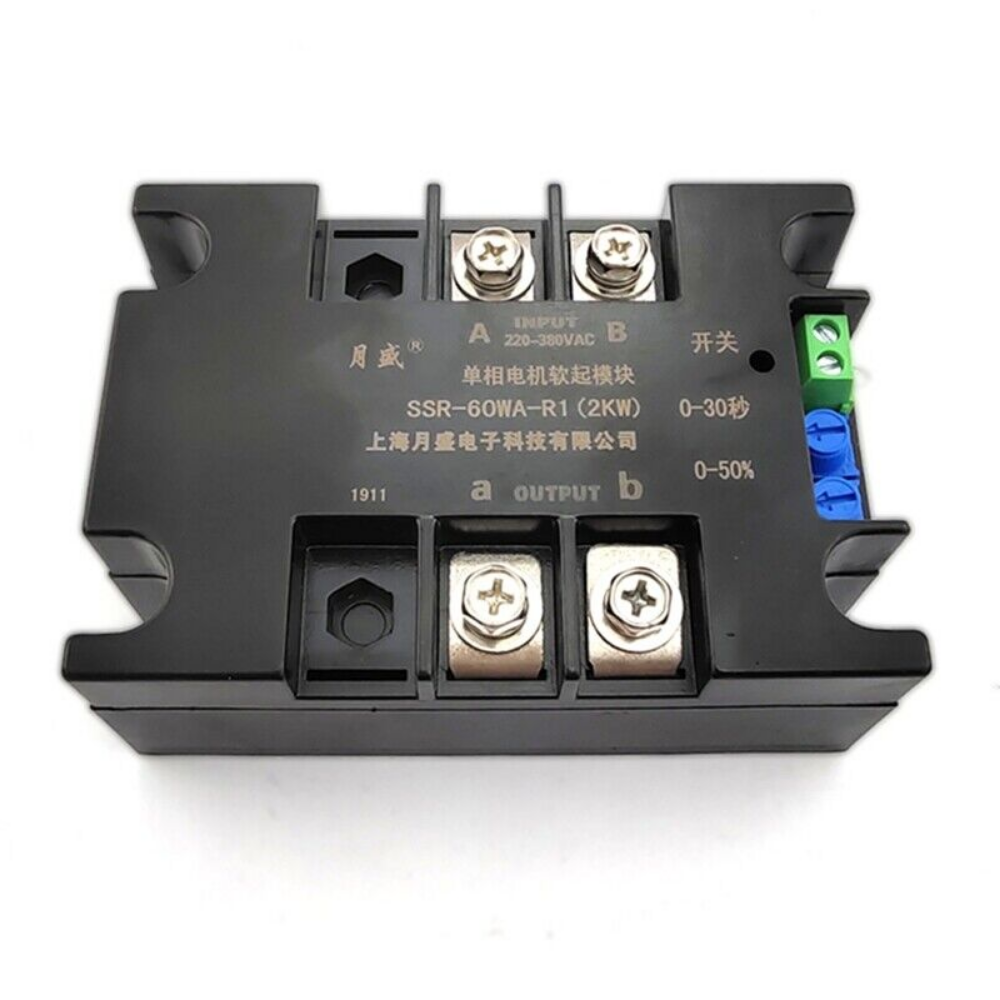220V Single-phase Motor Soft Starter Module Controller 2KW-8KW