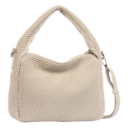 Bolso de hombro TOM TAILOR Nomi Hobo Bag S beige nuevo - Imagen 2 de 3