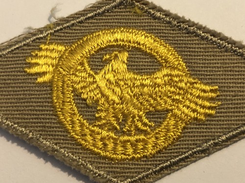 VINTAGE WWII ERA US MILITARY HONORABLE SERVICE LAPEL CHEST PATCH RUPTURED DUCK - Picture 4 of 9