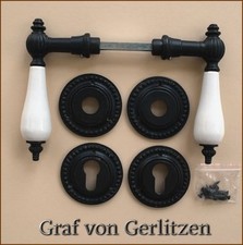 Eisen Antik T&uuml;rgriff Antikladl PZ Door Handle T&uuml;r T&uuml;rgriffe T&uuml;rbeschlag R12E-PZ