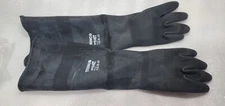 Trinco GLH45 2-000047 Heavyweight Rubber Sand Blasting Gloves 24" 1 Pair size 10