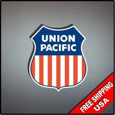 Union Pacific Railway 4" x 3.5" Decal Sticker Vinyl Logo Railroad Emblem