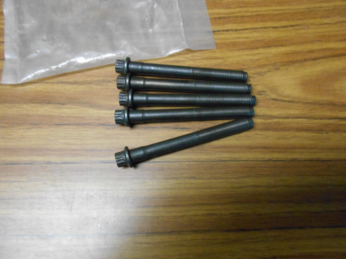 NEW MITSUBISHI CYLINDER HEAD BOLTS OEM MD164738 | eBay 