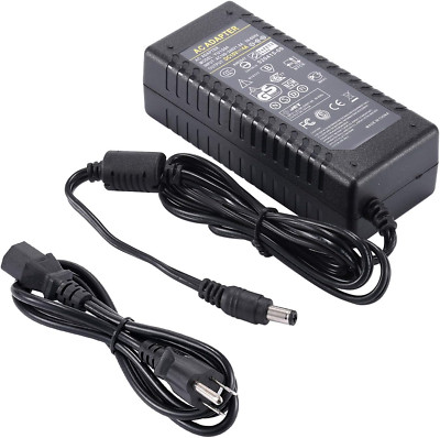 15V 4A Power Supply - COOLM 15V 4A 60W Power Adapter Charger 100-240V AC to DC C