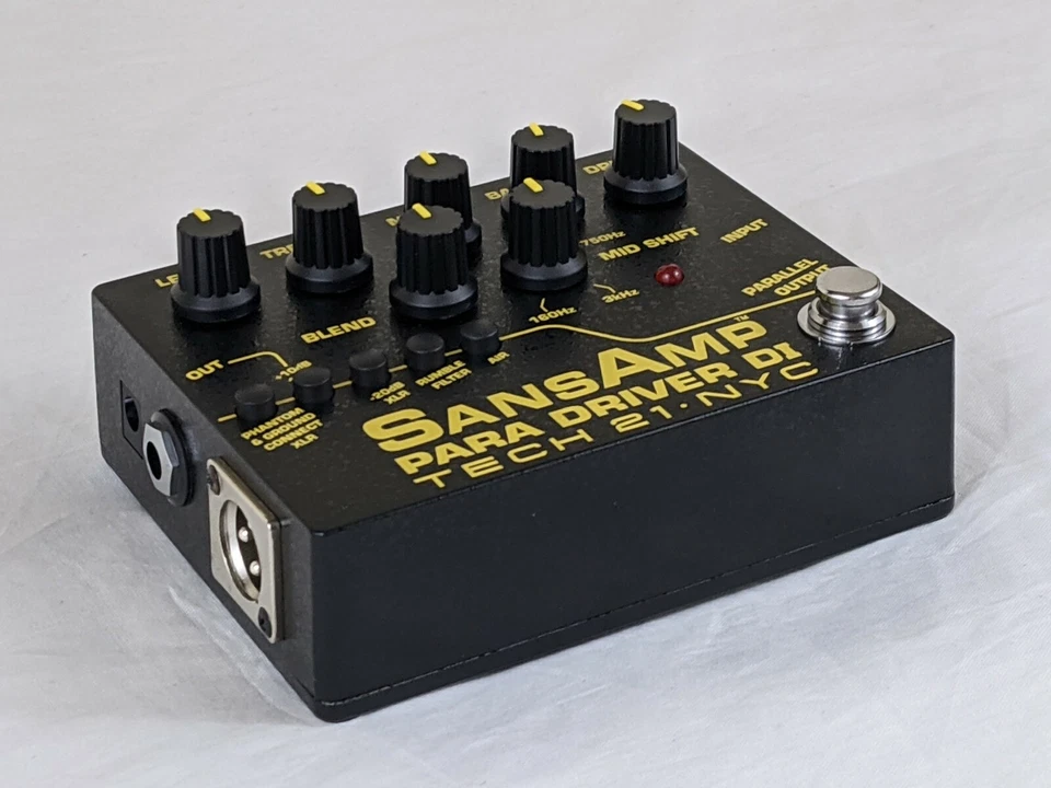 Used Tech 21 SansAmp Para Driver DI V2 Guitar Effects Pedal - Image 2 of 3