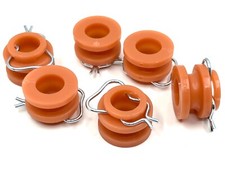Ford Mercury Edsel Side Door Rear Quarter Door Window Regulator Rollers - 6 Pcs Ford Mercury Edsel Side Door Rear Quarter Door Window Regulator Rollers - 6 Pcs