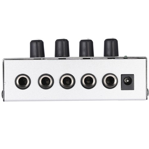 HA400 Ultra-compact 4-Channel Stereo Headphone Amplifier Amp with Power Adapter - Picture 2 of 8