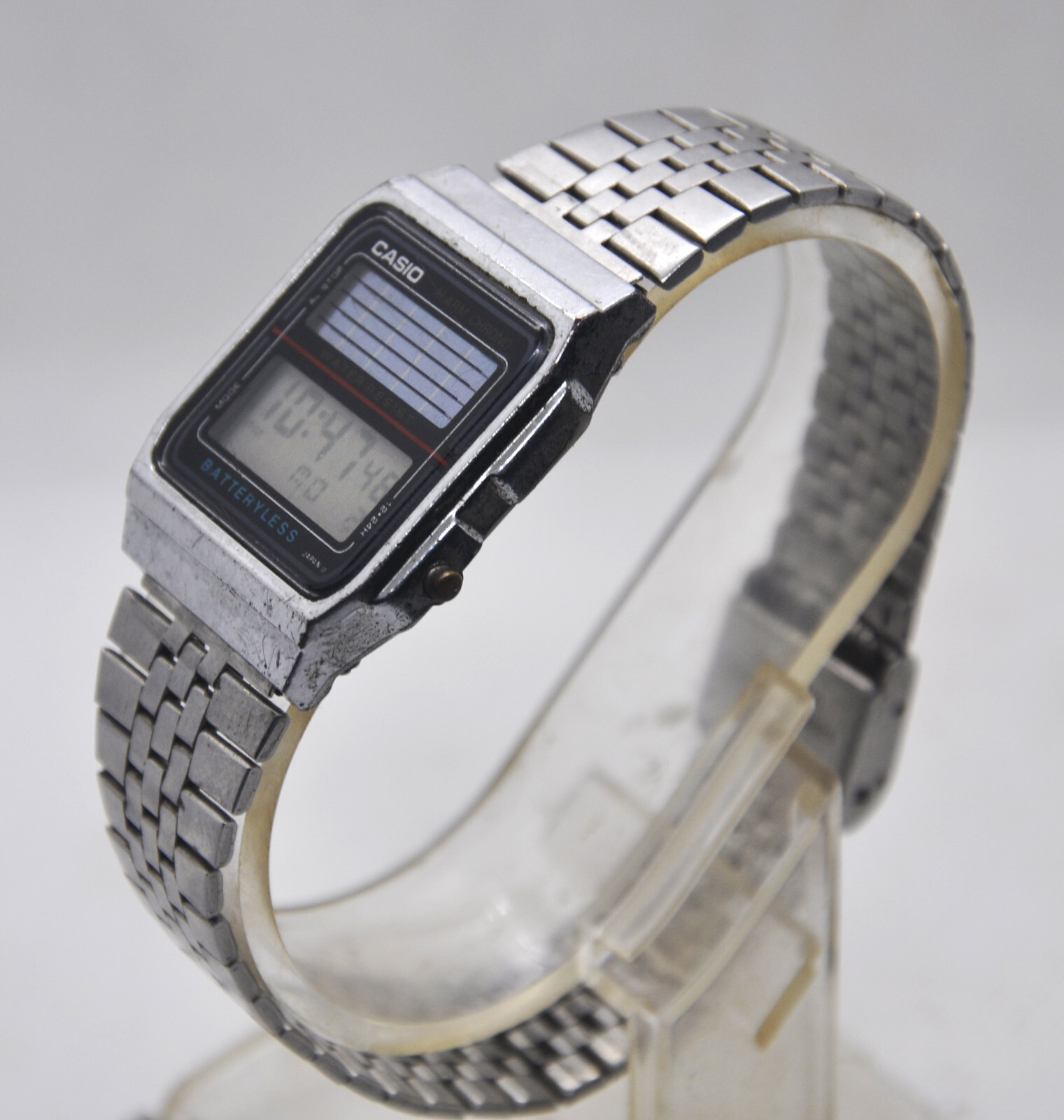 CASIO AL180 SOLAR POWERED BATTERYLESS WATCH RARE VINTAGE MODULE 668 eBay