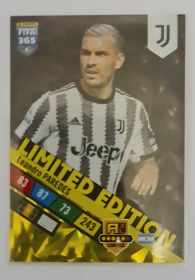 Panini FIFA 365 2022-23 Card limited edition LEANDRO PAREDES Juventus