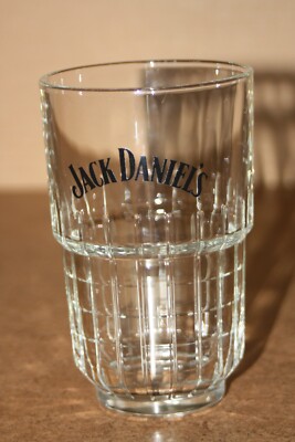 Sammlerstück Breweriana - Jack Daniels Whisky Trinkglas - Libbey Duratuff