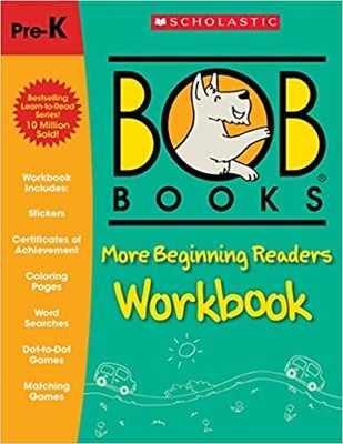 Bob Books - More Beginning Readers Workbook | Phonics, Writing Practice, Stic...