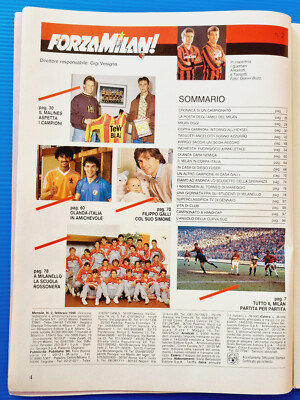 Guerin Sportivo – FORZA MILAN 2 FEBBRAIO 1990 : ANCELOTTI, TASSOTTI, HEYSEL, ITALIA 90