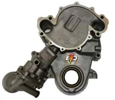 NEW EngineQuest AMC JEEP V8 Timing Cover W/Oil Pump 290 304 343 360 390 401