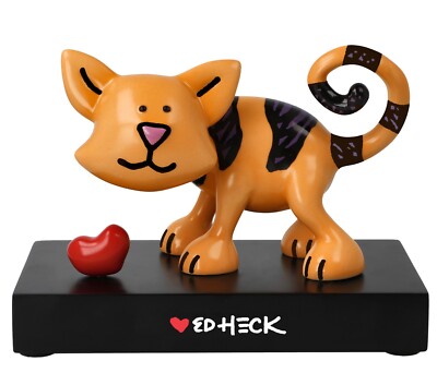 Goebel Figur Love Cat von Ed Heck Neuheit 2024 Höhe 13 cm Katze Sockel 0031 xxx
