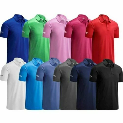 Callaway Polyester Golf Shirts & Tops for Men