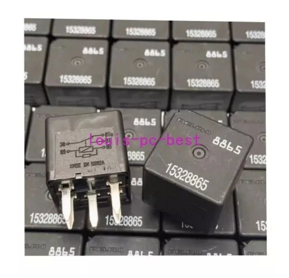 1Pcs New DELPHI 15328865 8865 relay 12VDC 5 Pins - Image 3 of 3