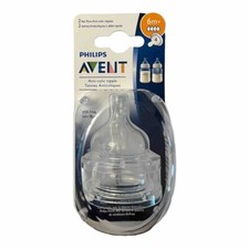 Anti Colic Nipples Phillip Avent 6m Fast Flow