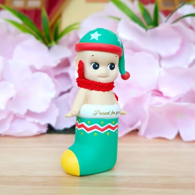 Authentic] Christmas Stocking Sonny Angel 2016 + Handmade Red