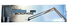 Professional Recording Microphone Stand - Adjustable Height, Sturdy  Versatile