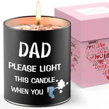 Funny Dad Gift Candle - Relaxing Scented Surprise