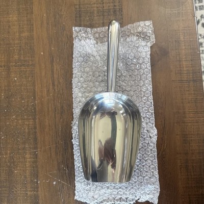 Martha Stewart Stainless Steel Ice Scoop HD 12'' Long 4'' Wide