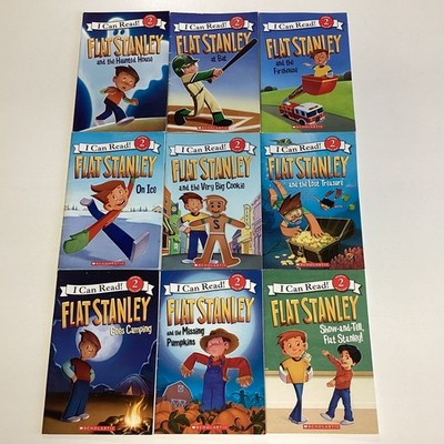 Flat Stanley I Can Read Level 2 Reader 1st 2nd 3rd Grade 9 Book Lot