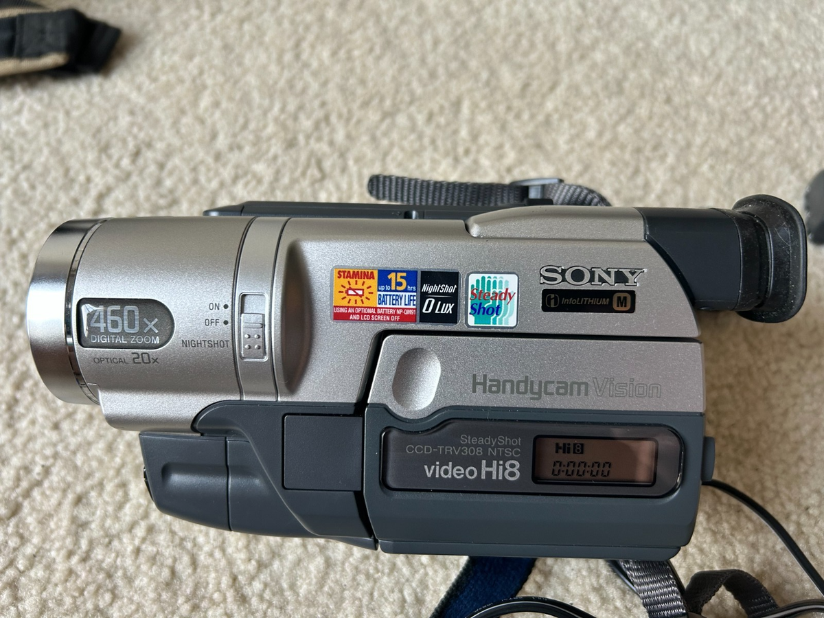 Sony Handycam CCD-TRV308 Hi-8 Analog Camcorder for sale online | eBay