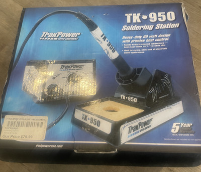 TrakPower Trak Power TK950 Battery Soldering Station Heavy Duty 60 Watt Design