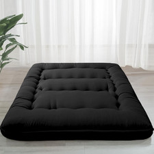 6" Extra Thick Japanese Futon Mattress, Foldable Tatami Pad for Adults, Floor Be