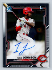Ivan Johnson Bowman Chrome 2021 Auto