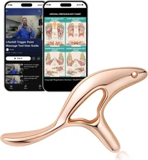 Trigger Point Massage Tool for Gua Sha, Lymphatic Drainage Massager, Deep Tissue