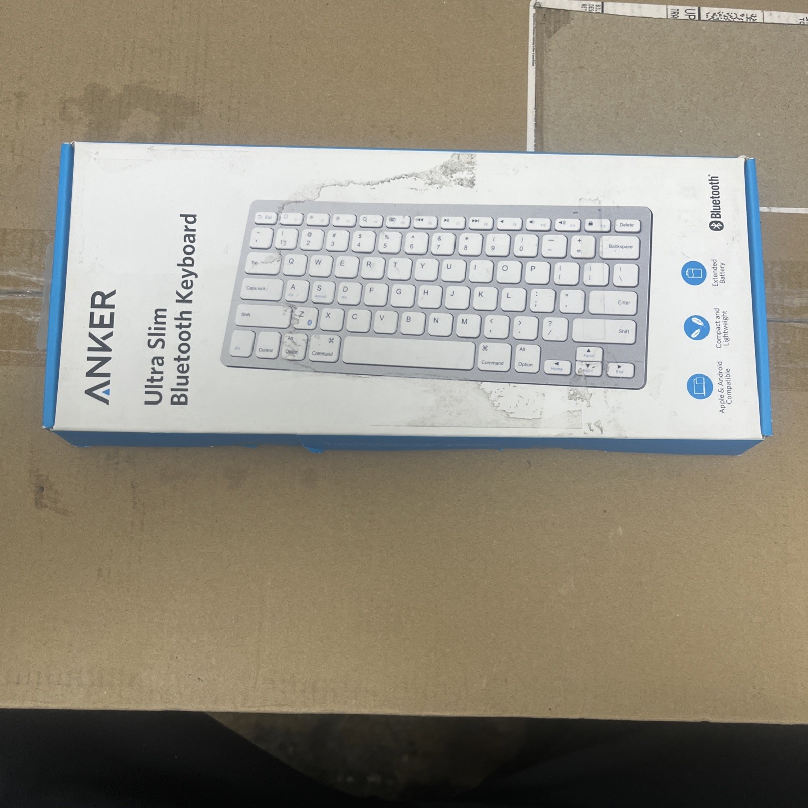 Anker A7726 White Ultra Compact Slim Profile Wireless Blueto