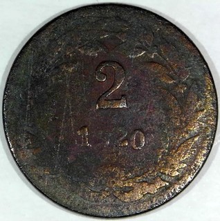 SCARCE 1920 HONDURAS 2 CENTAVOS VG/F DETAILS #J156