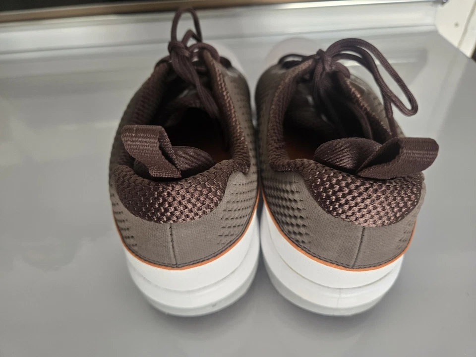 Zapatos de golf FootJoy Contour, talla 9 - marrón/blanco Foto 3 de 4