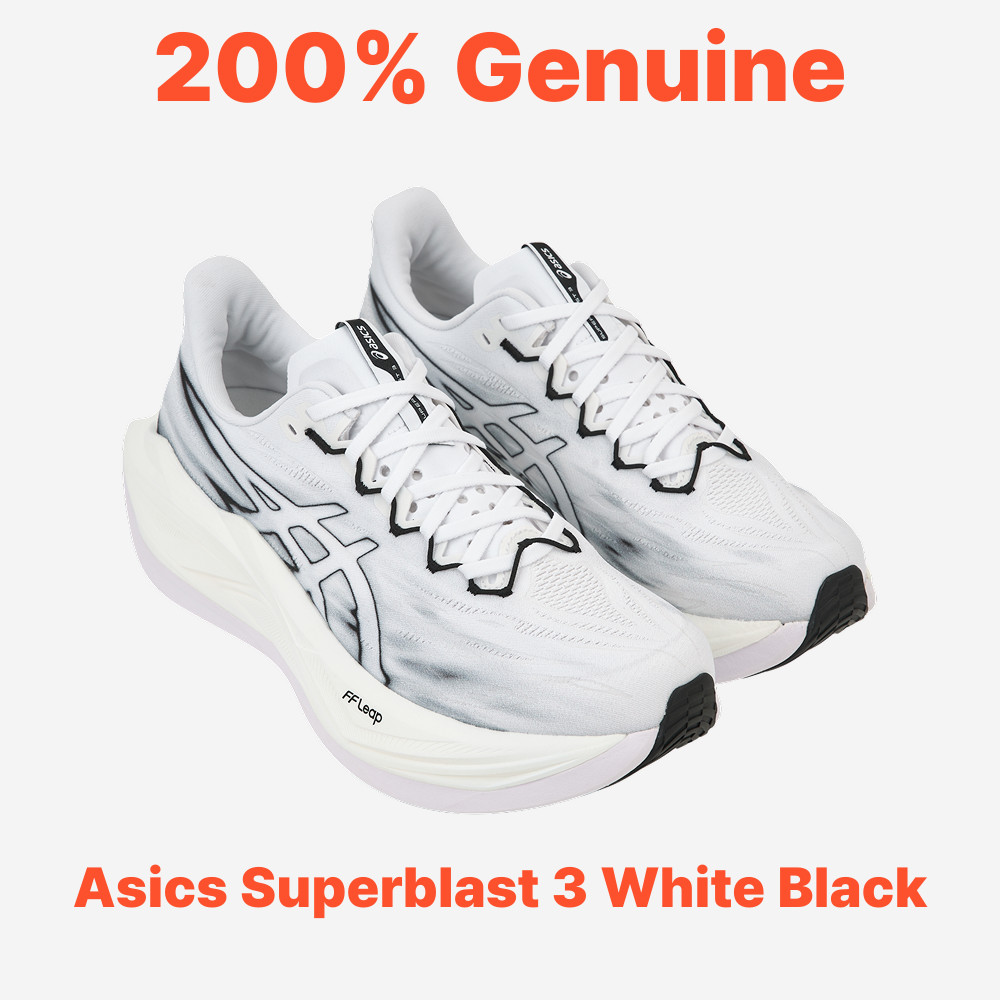 Asics Superblast 3 White Black image 7