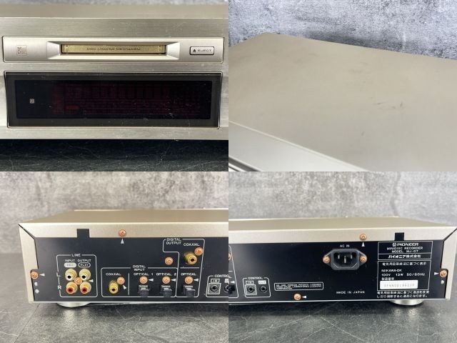 USED PIONEER MJ-D7 MD Minidisc Player Recorder Deck | eBay