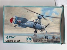 Kit modellino in plastica Cierva C.30 Autogiro in scala 1/72, di Azur - completo