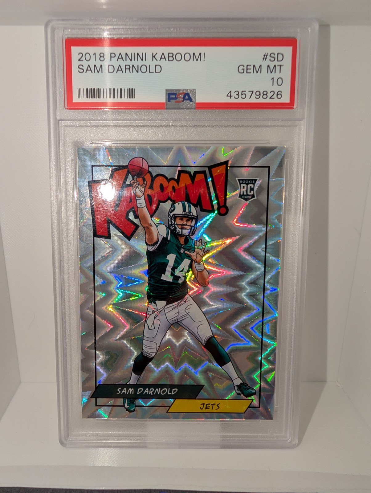 Sam Darnold Panini Kaboom! #SD Base