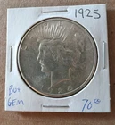 1925 Peace Silver Dollar UNC