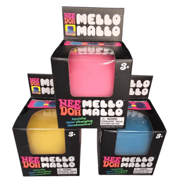 入手困難！新品 NeeDoh Mello Mallo 3個セット Buy NeeDoh Mello Mallo Color Change Squishy Squeeze Sensory Toy