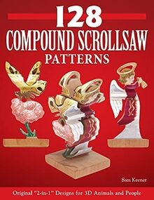 128 Compound Scroll Saw Patterns von Keener, Sam | Buch | Zustand gut