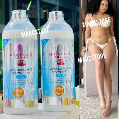 Morrocan Argan Super Bleaching Shower Bath 1000ml X 1. Milk Protein & Vitamins