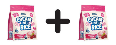 2 x Applied Nutrition Cream of Rice, Raspberry Ripple - 1000g (12,00 EUR/kg)