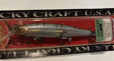 Lucky Craft Slender Pointer 112 MR Fishing Lure Misty Shad
